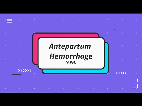 Antepartum Hemorrhage | APH | Prof. Dr. Dilruba Zeba