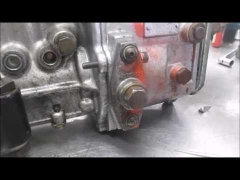 Dieselmeken shows Timing OM617MWpump