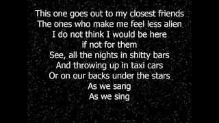 The Maine - Another Night On Mars Lyrics