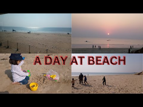 Enjoyment at Beach || sunrise to sunset || vlogging by smart izhan