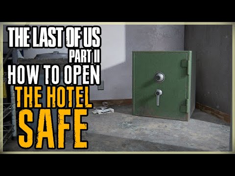 HOW TO OPEN THE HOTEL BLACRAY WIFI SAFE - THE LAST OF US PART ll - CODE COMBINATION CLOSIT SAFE