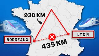 Pourquoi la SNCF REFUSE de passer par le Massif Central (c'est politique)