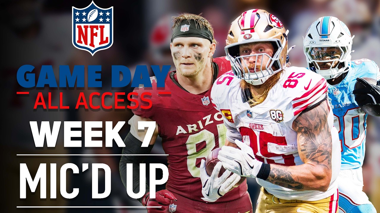 Week 7 Mic'd Up! "From the trenches to the Eiffel Tower" | Game Day All Access