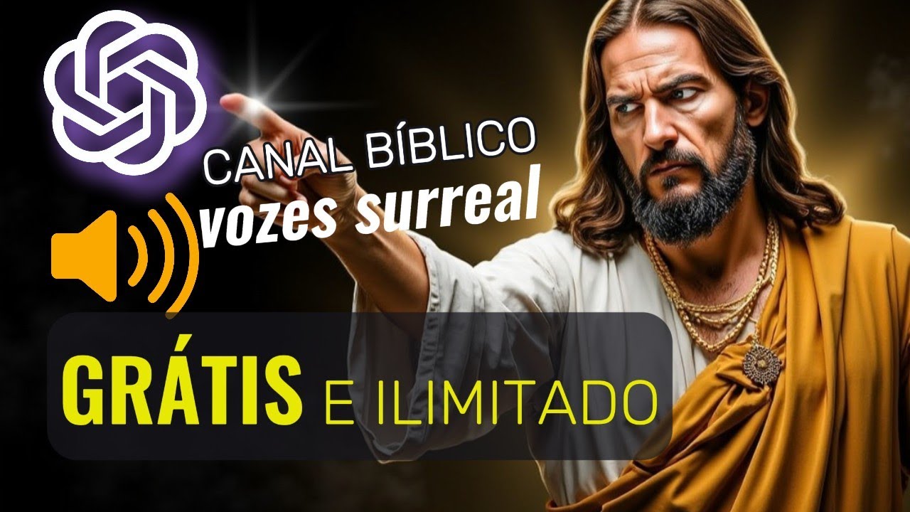 Como Ter Vozes Ilimitadas no Seu Canal bíblico Sem Pagar Nada! #gpt4 #espanhol #coreano