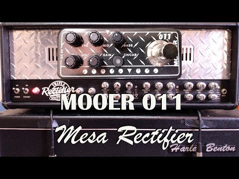 Mooer 011 preamp x Mesa Boogie Rectifier (Celestion V30 & G12T75)