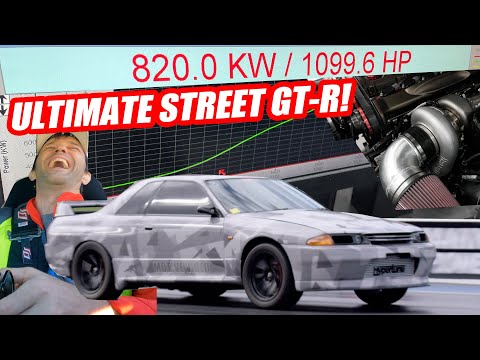 Installing, Tuning and Testing Garrett G45-1500 turbo in RB32 R32 Skyline GT-R Motive Garage
