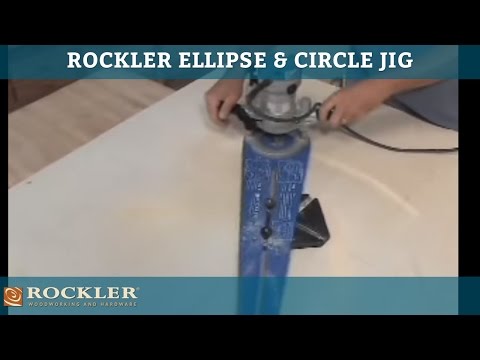 The Rockler Ellipse And Circle Jig
