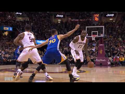 Stephen Curry Defense On LeBron James June 16, 2016 Finals G6