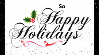 Bring on the Holidays-tobyMac (Lyrics)