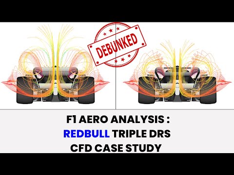 #F1 Aerodynamics : RedBull Triple DRS | CFD Case Study