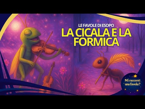La cicala e la formica – Favola di Esopo con morale | Mi racconti una favola?