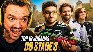 TOP 10 MELHORES JOGADAS DO STAGE 3 DO MAJOR DE COLOGNE!