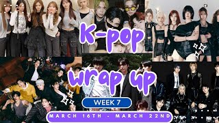 K-Pop Wrap Up for March 16th - March 22nd | Hoshi x Woozi | Yeji | Seulgi | NTX | Xiumin | Jennie