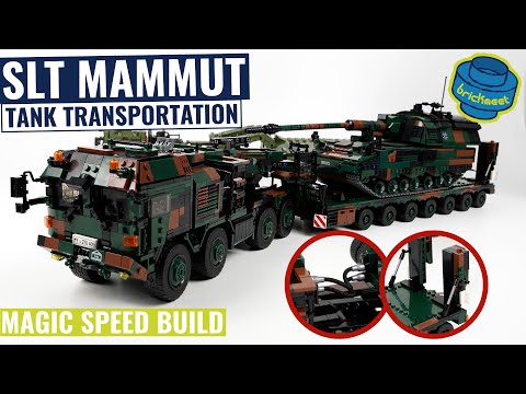 SLT Mammut - Heavy Duty Tractor Unit & Tank Transporter - Xingbao 06046 (Speed Build Review)