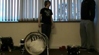 Exit Fire drum tech demo part 1