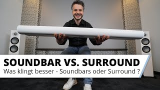 Soundbar oder Surround-System (AV-Receiver mit Lautsprechern) mit Dolby 5.1, 7.1 oder Atmos?