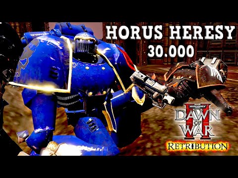 HORUS HERESY – Night Lords vs Raven Guard – Astartes Mod | WH40K: Dawn of War II: Retribution