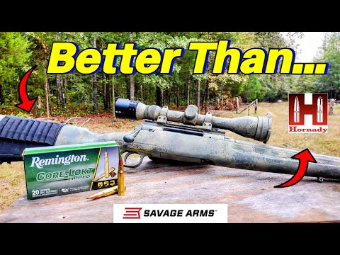.308 Remington Core-Lokt Tipped 150gr Review \u0026 Ammo Test