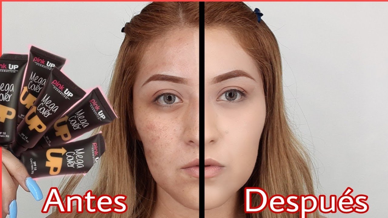 ENCONTRE UNA BASE DE ALTA COBERTURA POR SOLO 100 PESOS😱/pink UP mega cover