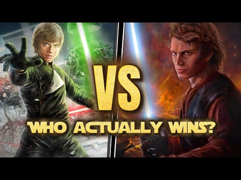 Anakin Skywalker VS Luke Skywalker | Who Would Win?
