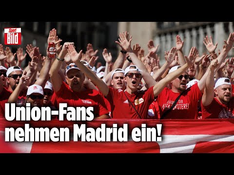 1. FC Union Berlin: Wahnsinns-Bilder in Madrid!