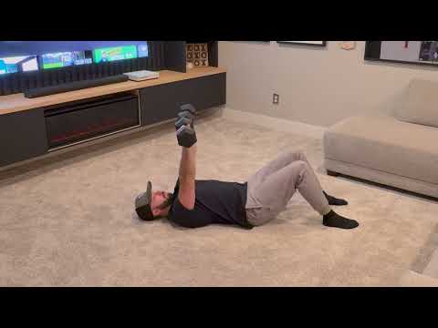 Dumbbell Chest Press for golfers