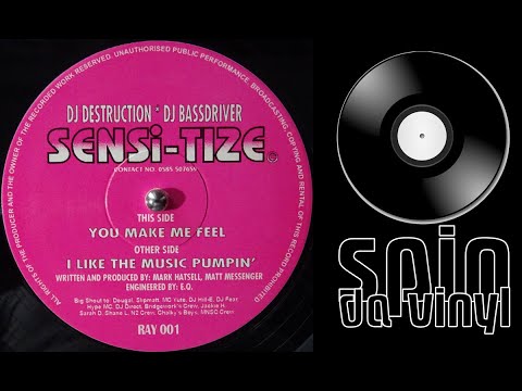 Sensi-tize – You Make Me Feel - SpinDaVinyl