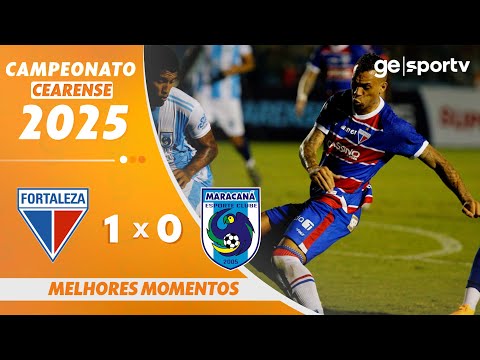 Gols e lances de Fortaleza x Maracanã