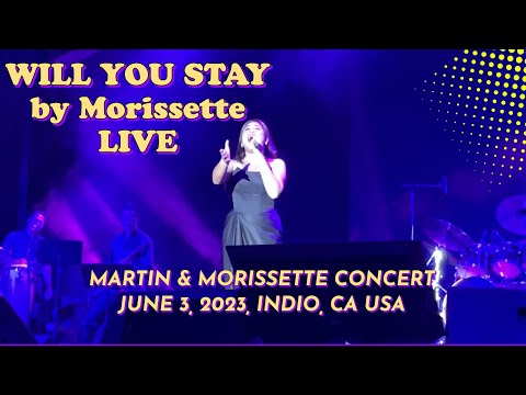 "Will You Stay" live by Morissette Amon @ Martin and Morissette Concert June 3, 2023