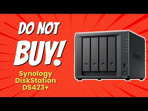 DON'T BUY Synology DiskStation DS423+ BEFORE WATCHING THIS VIDEO! 🚫🔍 (6 Reasons)