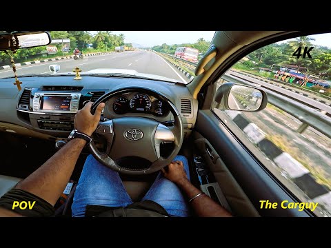 Toyota Fortuner 4x4 POV Driving | HIGHWAY | 2013 Model | 3.0 L D4D | 4K | The Carguy | ASMR | #15 |