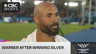 Damian Warner says he 'fought to the finish' to pull out Commonwealth Games silver medal