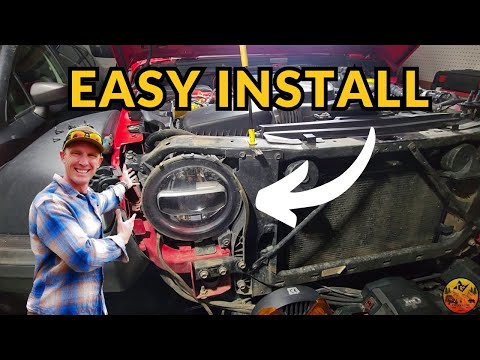 Change Your JEEP WRANGLER JL Headlights in Minutes!