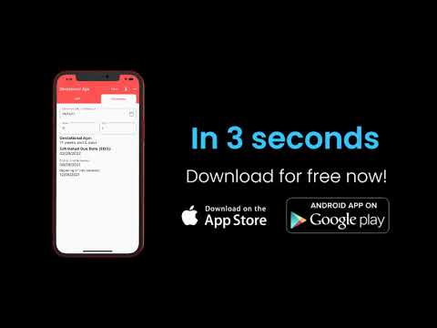 Gestational Age (baby's age) Video