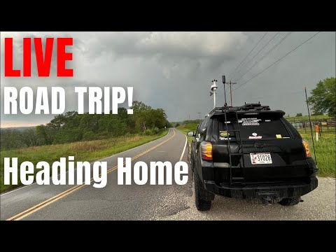 (6/3/2023 - As it Was) ROAD TRIP with STORM CHASERS - Texas to Arizona (Part 1)