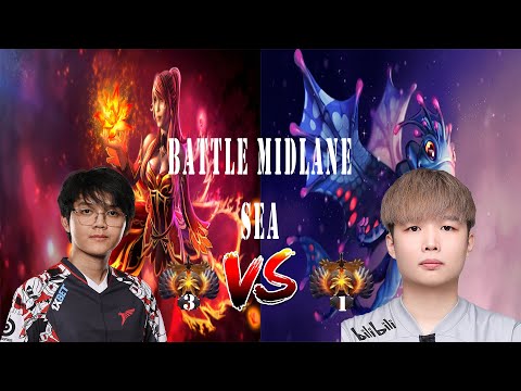 Mikoto [Lina] 11/1/6 KDA Rekt Nothing To Say [Puck] 2/7/2 KDA  - Dota2