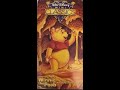 Opening To Winnie The Pooh And The Honey Tree 1993 VHS