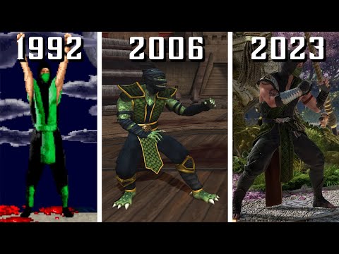 Evolution of REPTILE in Mortal Kombat Games! (1992 - 2023)