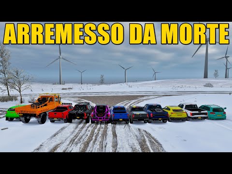 NO-BRAKES DEATH DRIVE IN THE SNOW - FORZA HORIZON 4