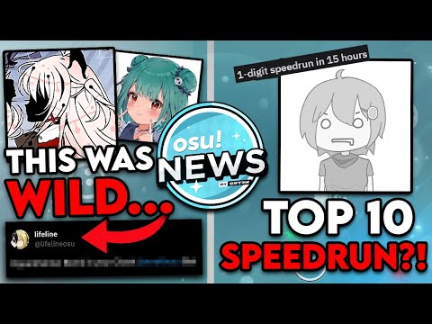 Lifeline is Pretty Angry at Mrekk Over This... | Mania Top 10 Speedrun, Maliszewski, osu! News