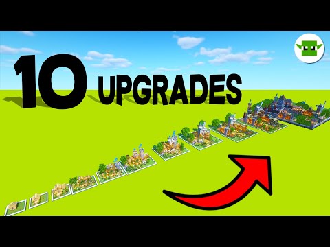 EPIC Speed Build Madness - 10 Crazy Minecraft Upgrades!