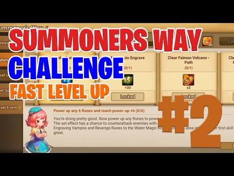 Summoners Way - Challenge - Fast Level Up - #2 - Make Rune +6