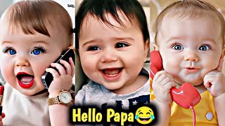 Download lagu Tawa Bayi Paling Menggemaskan yang Pernah Ada 😂 | Bayi Mengucapkan “Halo Papa” dengan Suara yang ... mp3
