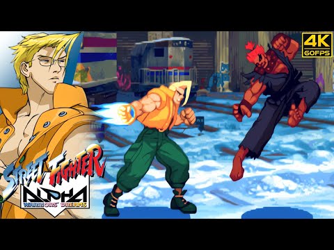 Street Fighter Alpha - Charlie (Arcade / 1995) 4K 60FPS