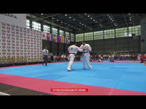 35th IKO EC, 1/8 +90kg, Maksym Kuziaiev Ukraine   Ali Rashnoo Germany, aka