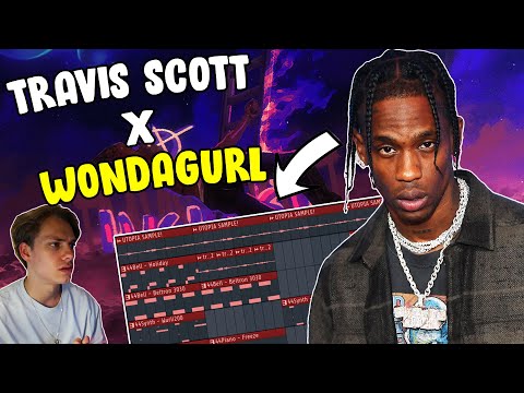 How WondaGurl Makes Beats For Travis Scott | *mike dean synth breakdown*