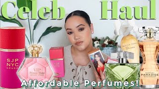 BLIND BUY CELEBRITY PERFUME HAUL! | AFFORDABLE PERFUME HAUL | MY PERFUME COLLECTION 2021