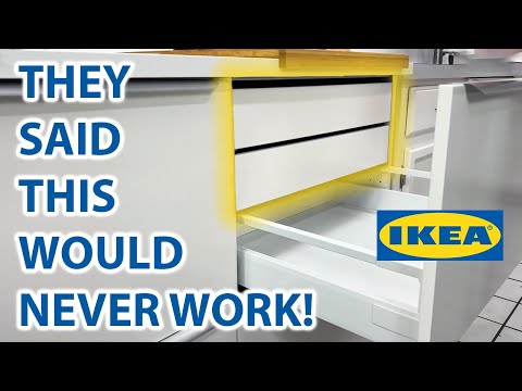 IKEA MAXIMERA DRAWER HACK | DRAWER COMBINATION YOU NEVER KNEW WAS POSSIBLE! IKEA SAID THIS WONT WORK