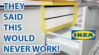 IKEA MAXIMERA DRAWER HACK | DRAWER COMBINATION YOU NEVER KNEW WAS POSSIBLE! IKEA SAID THIS WONT WORK