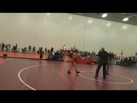 Mia Butler Womens National (body bar) 2017 Cadet 46kg